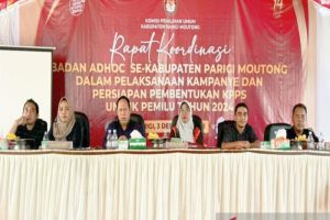 KPU Parigi Moutong membutuhkan 9.520 petugas KPPS Pemilu 2024