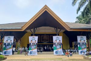 Ratusan relawan AMIN padati lokasi peluncuran Satu Juta Jubir Desa