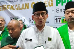 Sandiaga sampaikan bekal pada Ganjar-Mahfud hadapi debat perdana