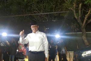 Pada debat Pilpres, Anies janjikan hukum tegak kepada semua