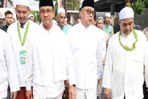 Anies Baswedan doakan istri Rizieq Shihab yang meninggal dunia