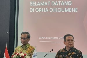 Mahfud pastikan keamanan Natal dan tahun baru