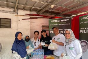 Relawan Ganjar lakukan program Tebus Murah Sembako untuk warga