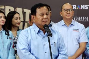 Prabowo bangga Gibran tampil terbaik saat debat