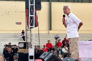 Ganjar janjikan harga daging murah bila terpilih dalam Pilpres 2024