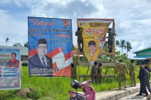 Bawaslu Natuna copoti APK yang langar aturan kampanye