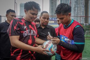 Kaesang ramaikan turnamen Samsul Cup Prabowo-Gibran