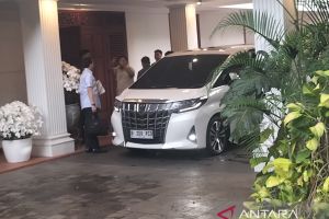 Prabowo pulang ke rumah sebelum lakoni debat di Istora Senayan