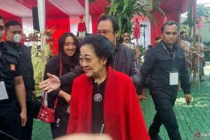 Presiden RI Kelima, Wapres hingga menteri hadir rayakan HUT Ke-51 PDIP