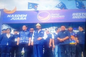 Ketua Umum Partai Nasdem ajak masyarakat Sumsel kawal demokrasi