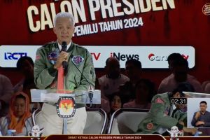 Ganjar tekankan komitmen Palestina merdeka di debat capres ketiga