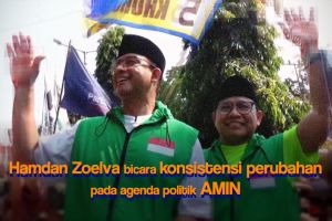 Hamdan Zoelva bicara konsistensi perubahan pada agenda politik AMIN