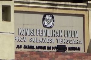 KPU Sultra telah distribusi surat suara ke 17 kabupaten kota