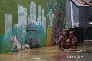 Tim reaksi cepat diterjunkan di TPS rawan banjir saat pemilu