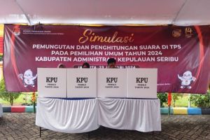 KPU distribusikan logistik pemilu ke Kepulauan Seribu melalui Ancol