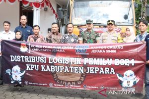 Polres Jepara siapkan personel kawal truk pengangkut logistik pemilu