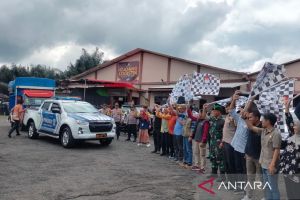 KPU Rejang Lebong-Bengkulu distribusikan logistik kecamatan terjauh