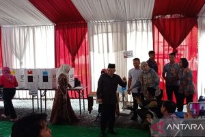 Ma'ruf Amin menanti hitung cepat pemilu di rumah usai mencoblos