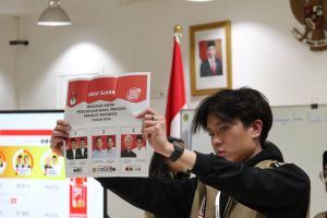 Ganjar-Mahfud unggul sementara di TPS Beijing