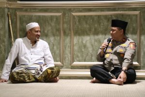 Tim NCS Polri minta wejangan Habib Taufiq usai Pemilu 2024 