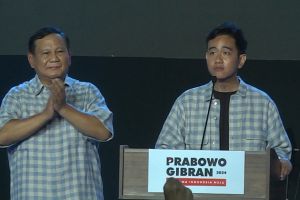 Prabowo-Gibran ajak pendukung untuk selalu jaga persatuan