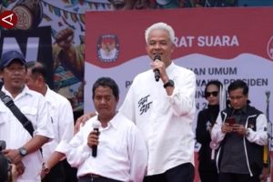 Komunitas difabel raba wajah Ganjar hingga tulis aspirasi di punggung