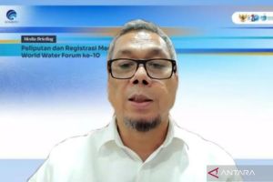 Pendaftaran media ajang World Water Forum 2024 dibuka hingga 11 Mei