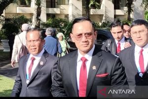 Menteri ATR hadiri pembukaan World Water Forum Bali dengan berjalan kaki