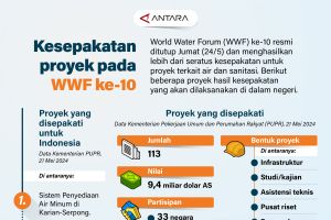 Kesepakatan proyek pada WWF ke-10