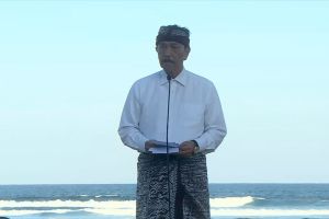 Luhut ajak delegasi World Water Forum mengikuti upacara Segara Kerthi
