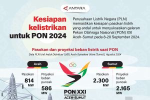 Kesiapan kelistrikan untuk PON 2024