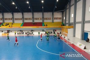 NTT bungkam Jawa Timur 6-4 dalam laga perdana futsal PON