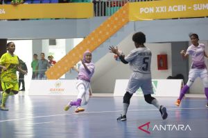 Futsal - Tim Putri Sumut pastikan &nbsp;tiket semifinal PON 2024