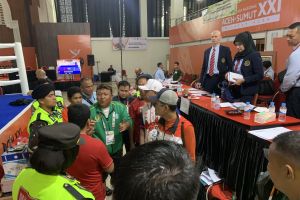 Pelatih DKI Jakarta protes pengunduran jadwal semifinal muaythai
