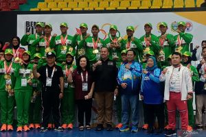 Drum band - Sumatera Utara sapu bersih tiga medali emas pada LBJP