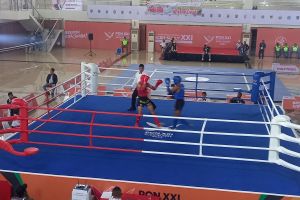Abdul Muis wakili Lampung dalam final muaythai 65kg putra