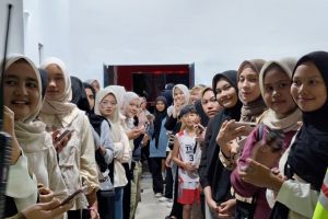 Berburu foto "pebasket primadona" di PON Aceh-Sumut 2024