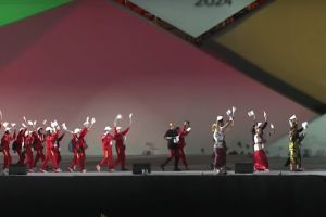 Kontingen IKN unjuk diri dalam defile PON XXI