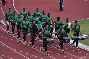 Drum band - Yogyakarta sabet dua medali emas dari dua nomor