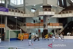 Hoki indoor putri Sumut gagal raih perunggu usai kalah 0-5 dari Jatim