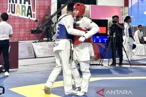 Taekwondo - Bali melaju ke final usai tumbangkan Riau -87 kg putera
