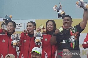 Sepak takraw - Aceh pimpin perolehan medali PON XXI