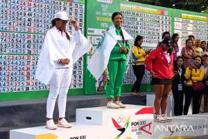 Ocha sumbang emas pertama untuk Sumut di golf perorangan putri PON