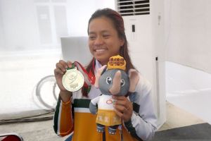 Rohani sumbang emas panahan pertama Kaltim