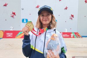 Widia sumbang emas panjat tebing untuk Jabar dari lead perorangan