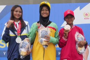 Kepulauan Riau dulang emas pertama layar di kelas optimist putri