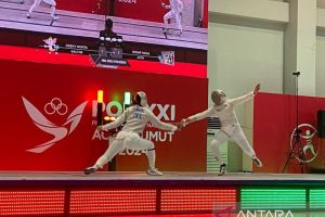 Aceh raih emas keempat anggar dari sabel beregu putri