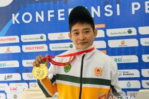 Widari tidak pikirkan bonus, hanya fokus angkat berat