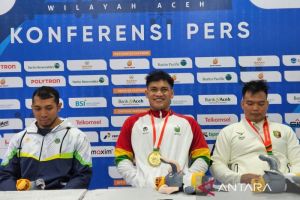 Andre Satria kembali ungguli para senior untuk menangi medali emas PON