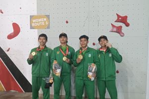 Panjat tebing - Jatim dipastikan tampil jadi juara umum